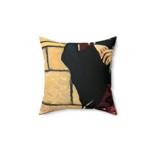 Palestinian Thobe — Spun Polyester Square Pillow