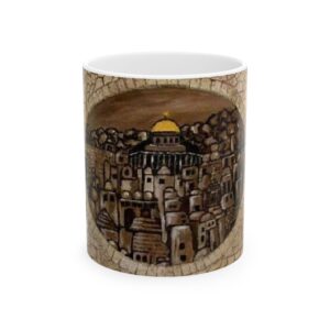 An Eye On Jerusalem — Ceramic Mug, (11oz, 15oz)