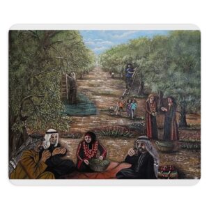 Olive Harvest — Mouse Pad