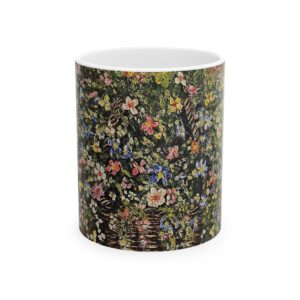 Basket Of Blossoms — Ceramic Mug, (11oz, 15oz)