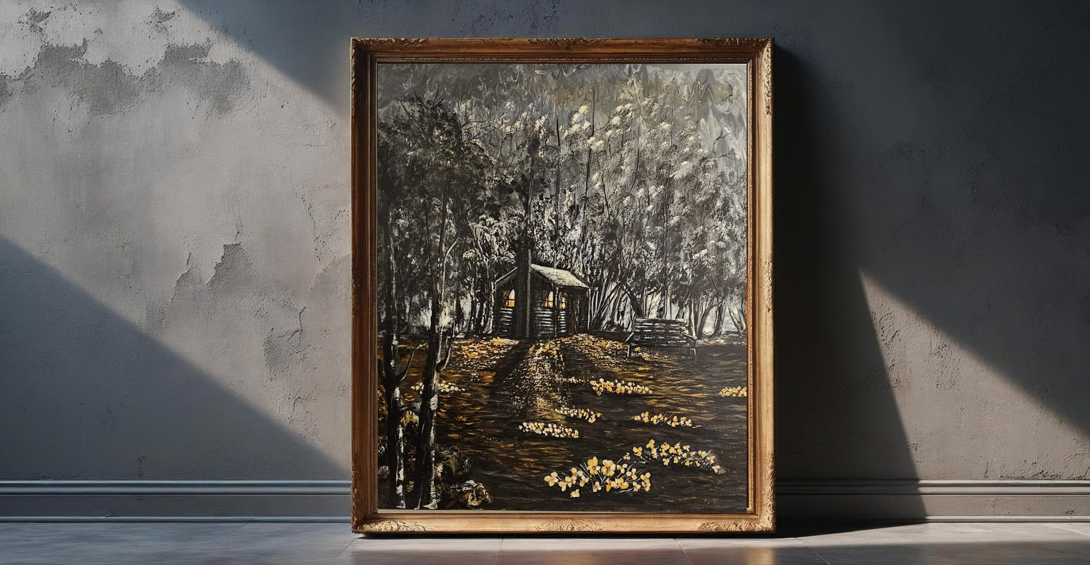 Nashwa Shammout — original artwork in situ