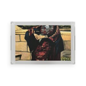 Palestinian Thobe - Acrylic Serving Tray