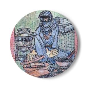 Bedouin Woman - Ceramic Coaster