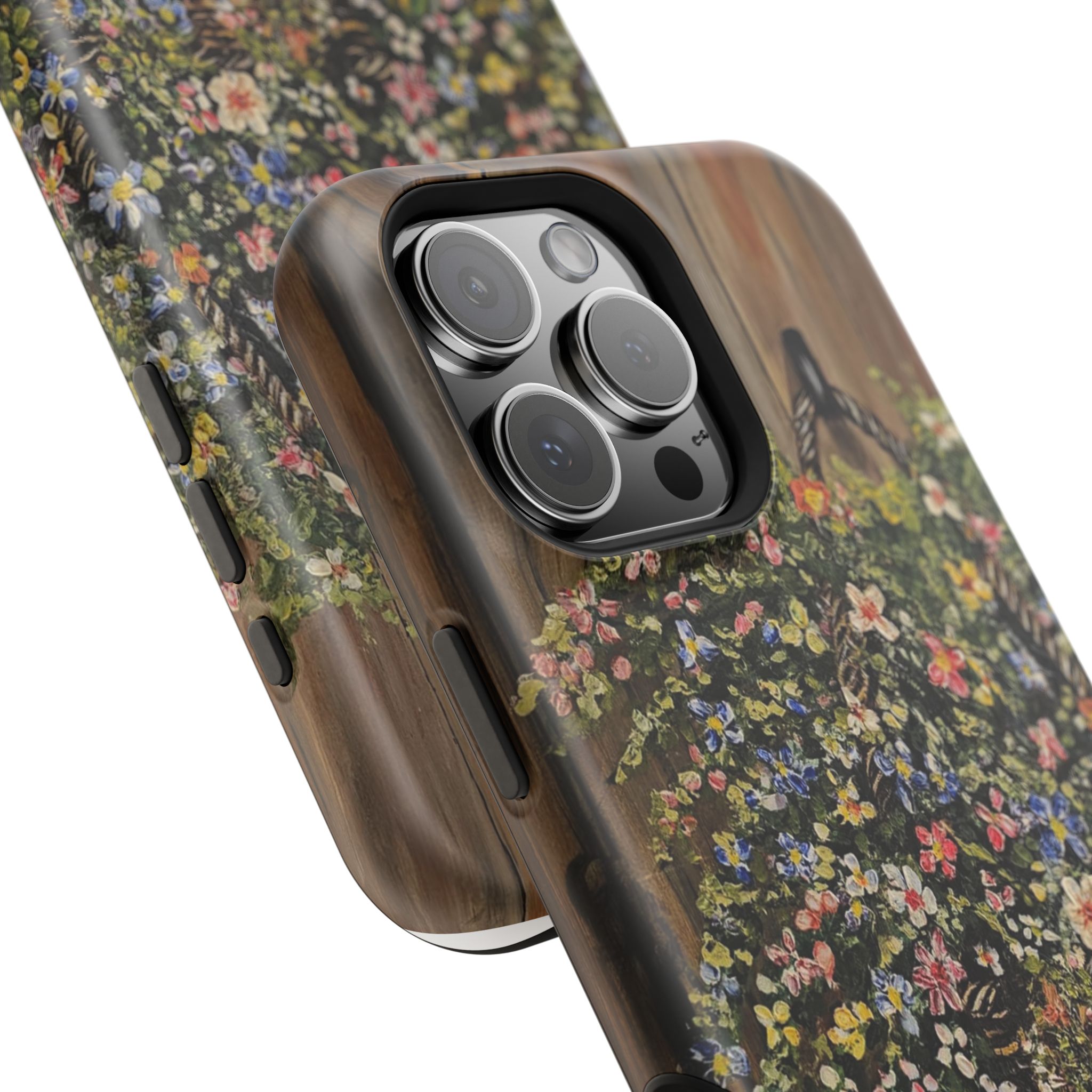 Floral Basket Phone Case — Magnetic Impact‑Resistant Floral iPhone Cover - Image 63