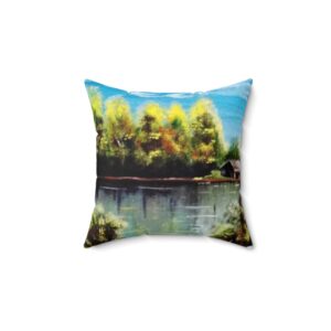 Lakeside — Spun Polyester Square Pillow