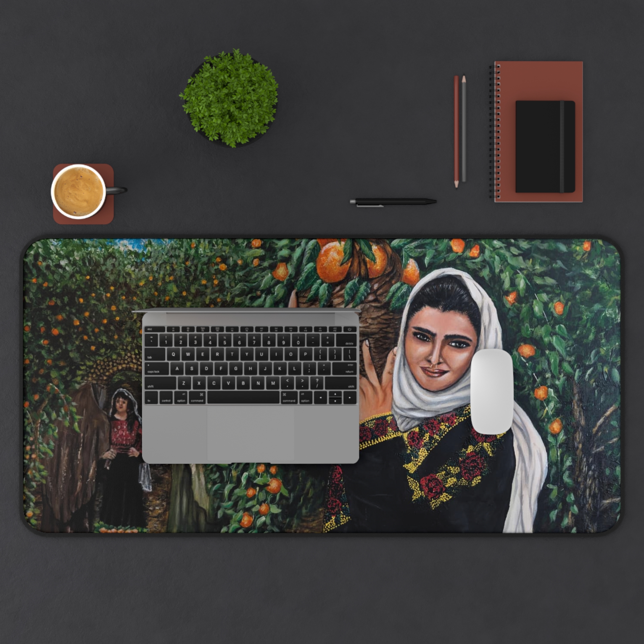 Jaffa Oranges - Desk Mat/Pad - Image 11