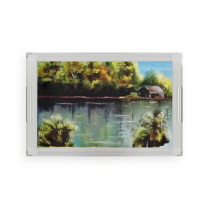 Lakeside - Acrylic Serving Tray
