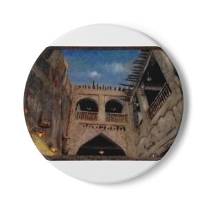 Souq Waqif - Ceramic Coaster