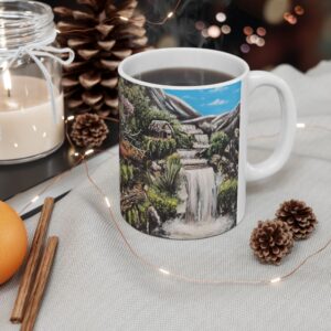Bissan Waterfalls — Ceramic Mug, (11oz, 15oz)