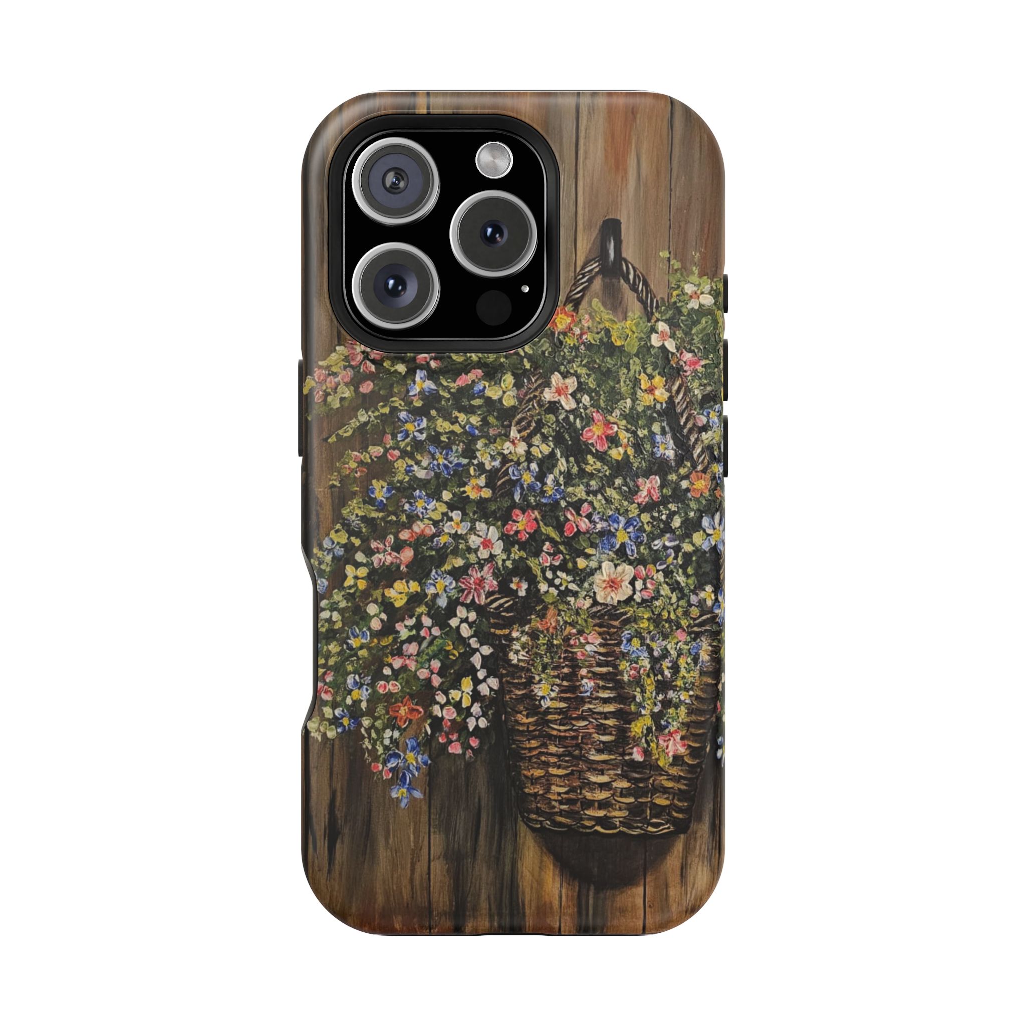 Floral Basket Phone Case — Magnetic Impact‑Resistant Floral iPhone Cover - Image 53