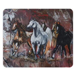 Purebred Horses — Mouse Pad