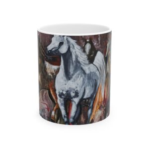 Purebred Horses — Ceramic Mug, (11oz, 15oz)