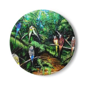 Love Birds - Ceramic Coaster