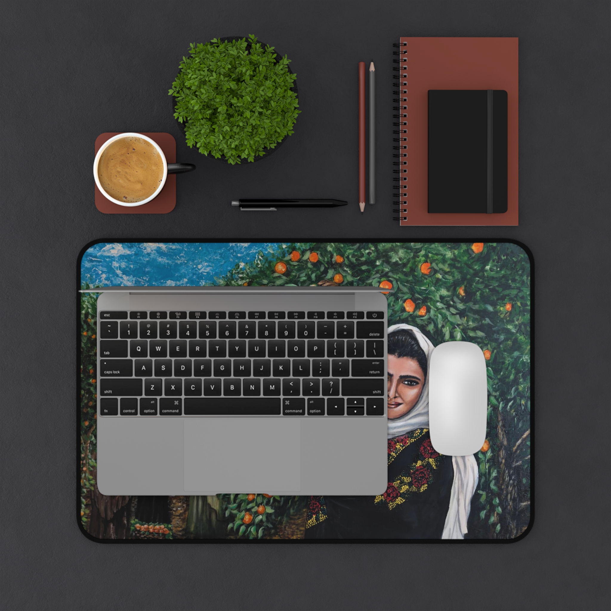 Jaffa Oranges - Desk Mat/Pad - Image 4
