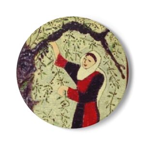 Olive Picking - Ceramic Coaster