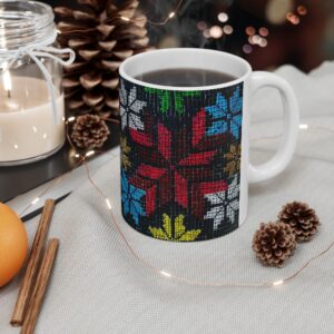 Embroidery Motif — Ceramic Mug