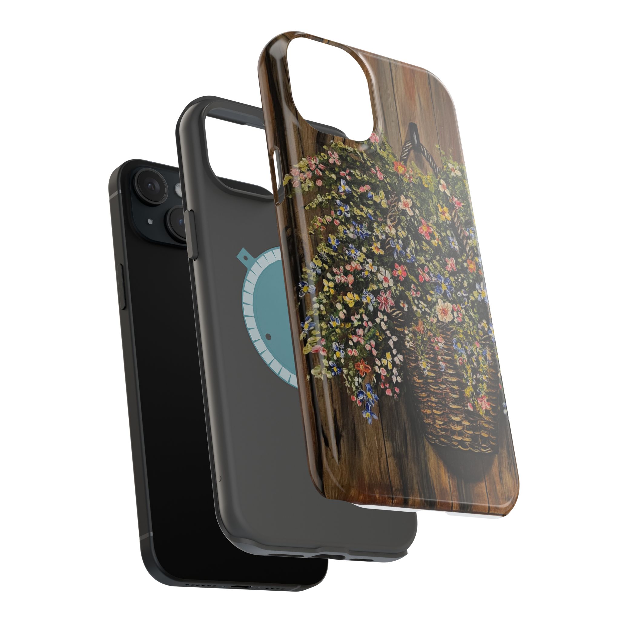 Floral Basket Phone Case — Magnetic Impact‑Resistant Floral iPhone Cover - Image 20