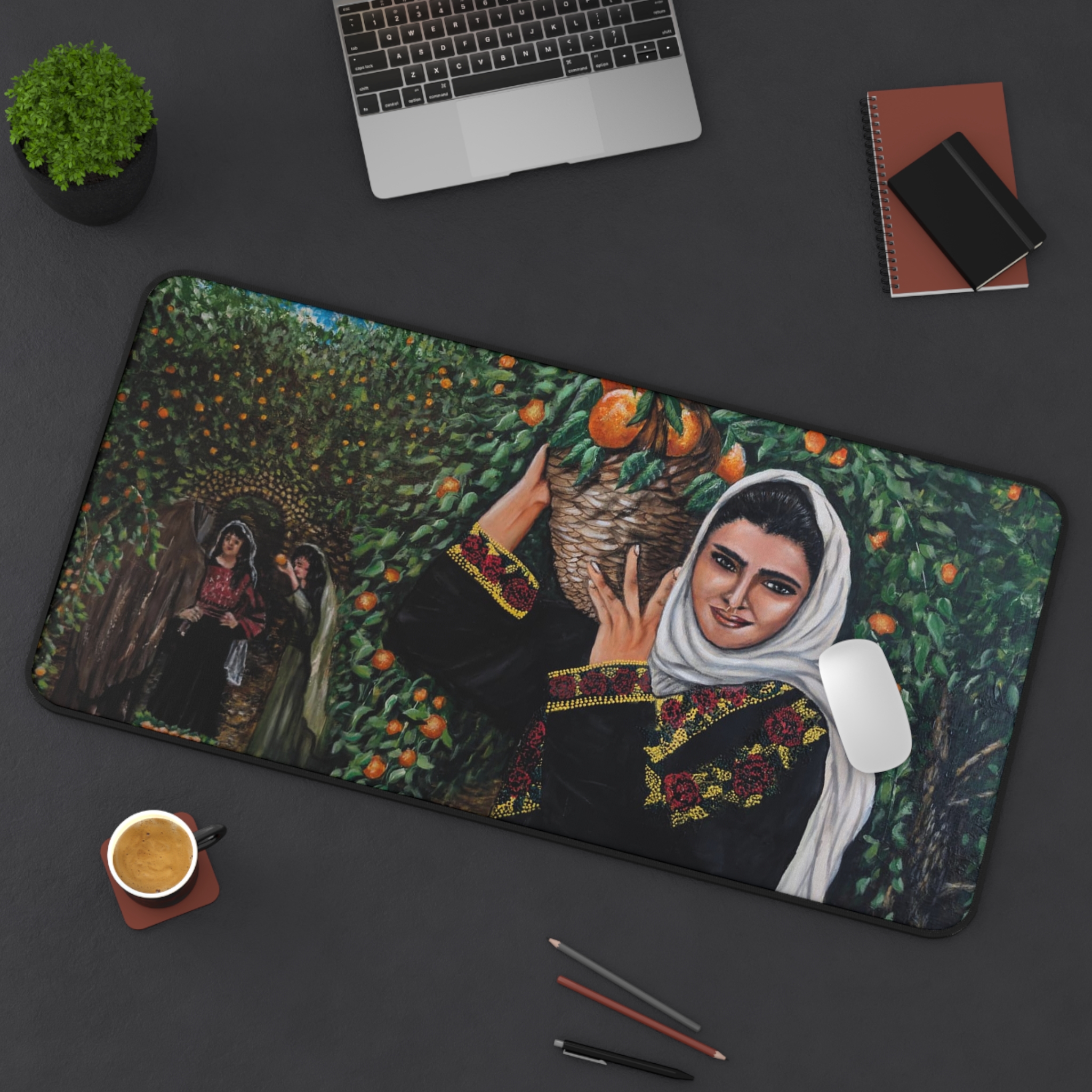 Jaffa Oranges - Desk Mat/Pad - Image 12