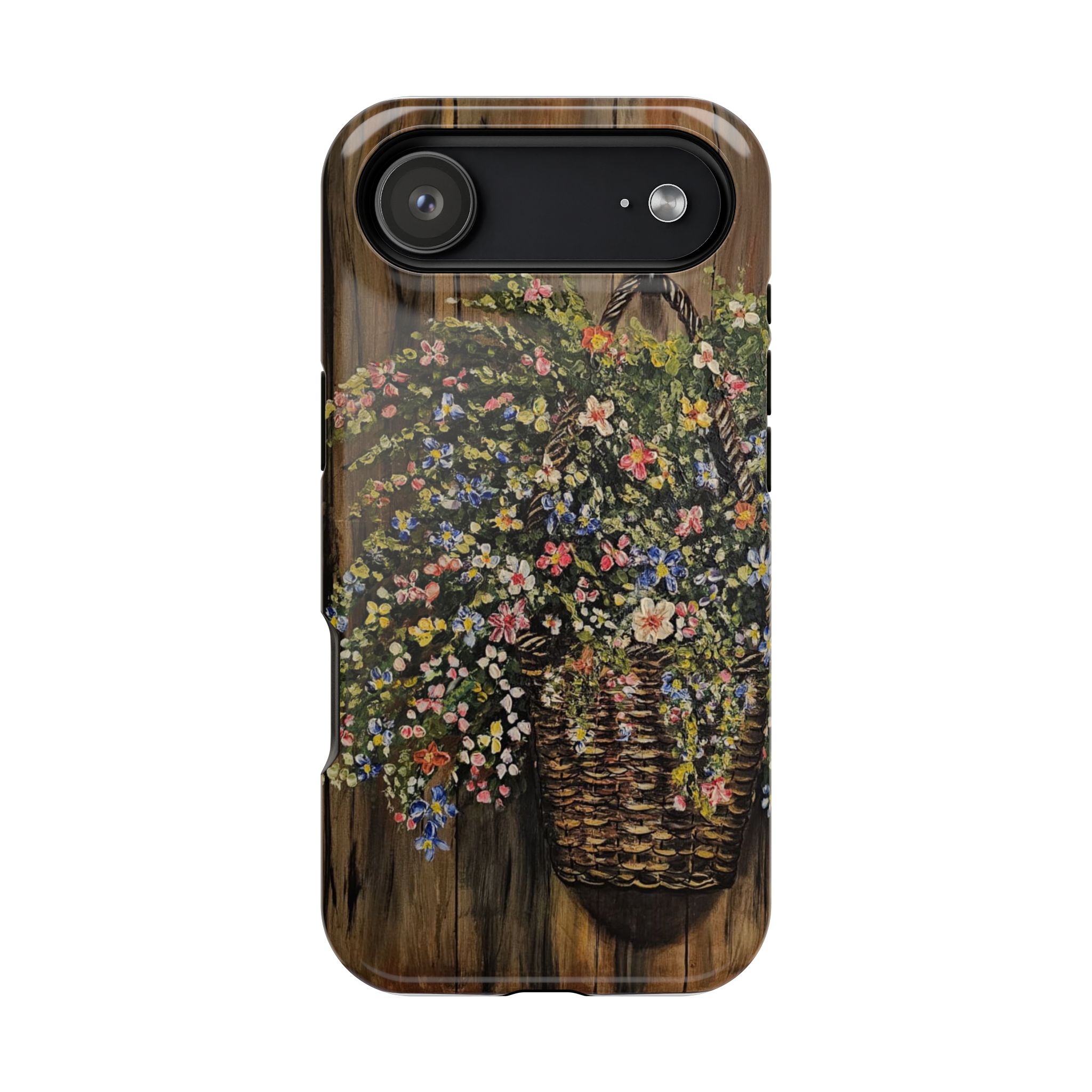 Floral Basket Phone Case — Magnetic Impact‑Resistant Floral iPhone Cover - Image 67