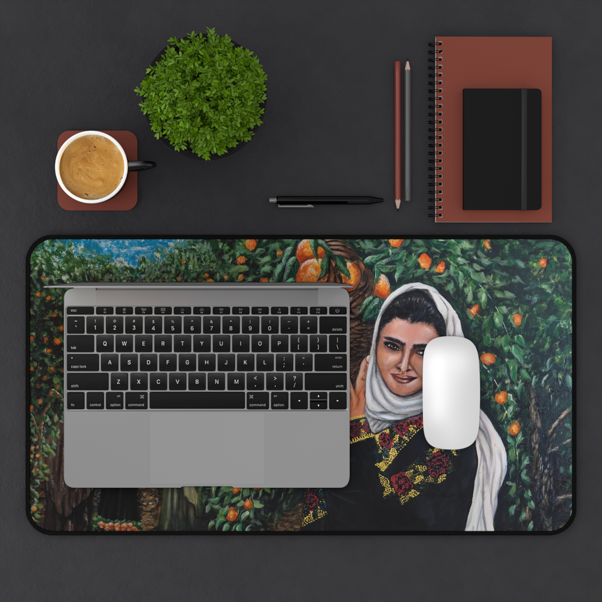 Jaffa Oranges - Desk Mat/Pad - Image 8