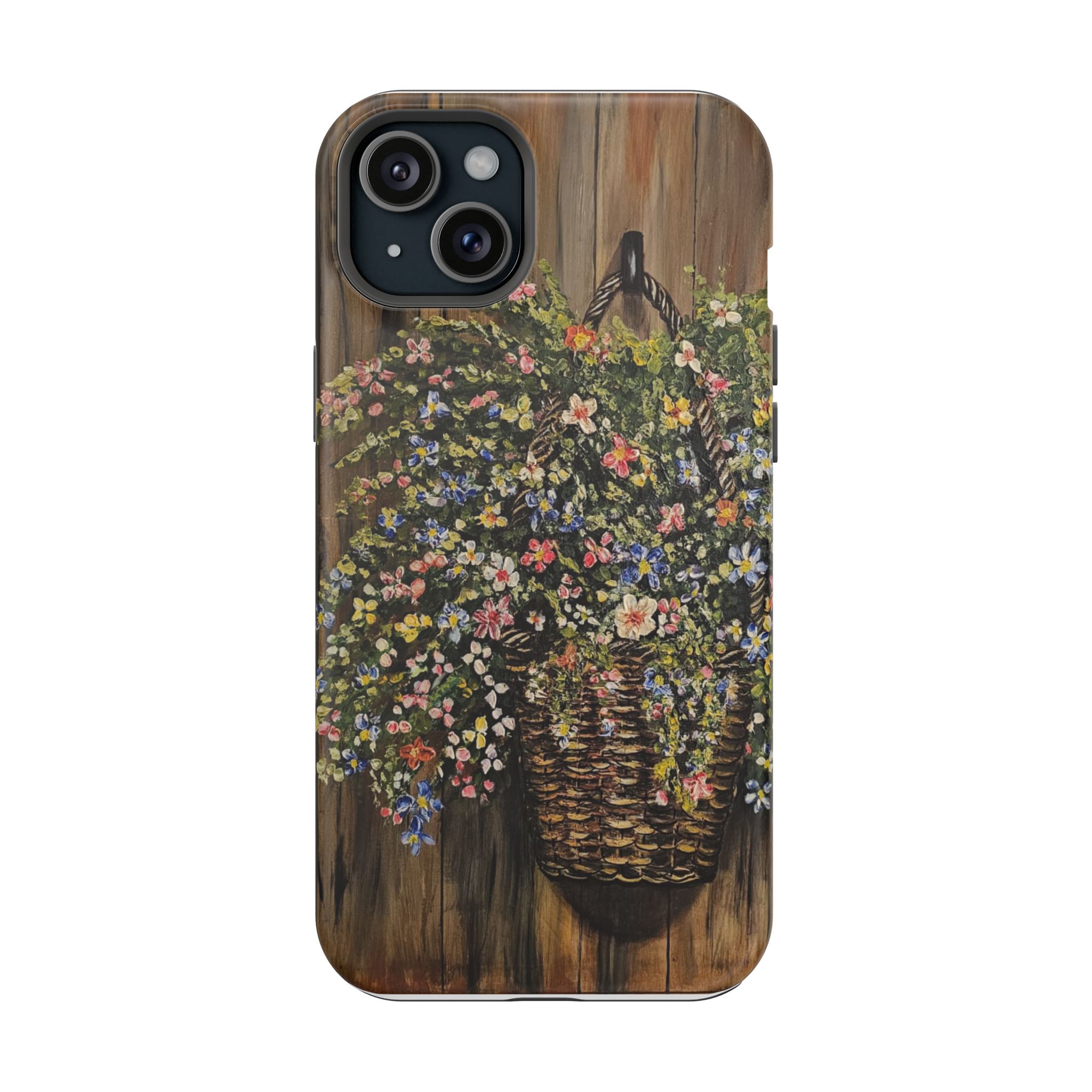 Floral Basket Phone Case — Magnetic Impact‑Resistant Floral iPhone Cover - Image 21