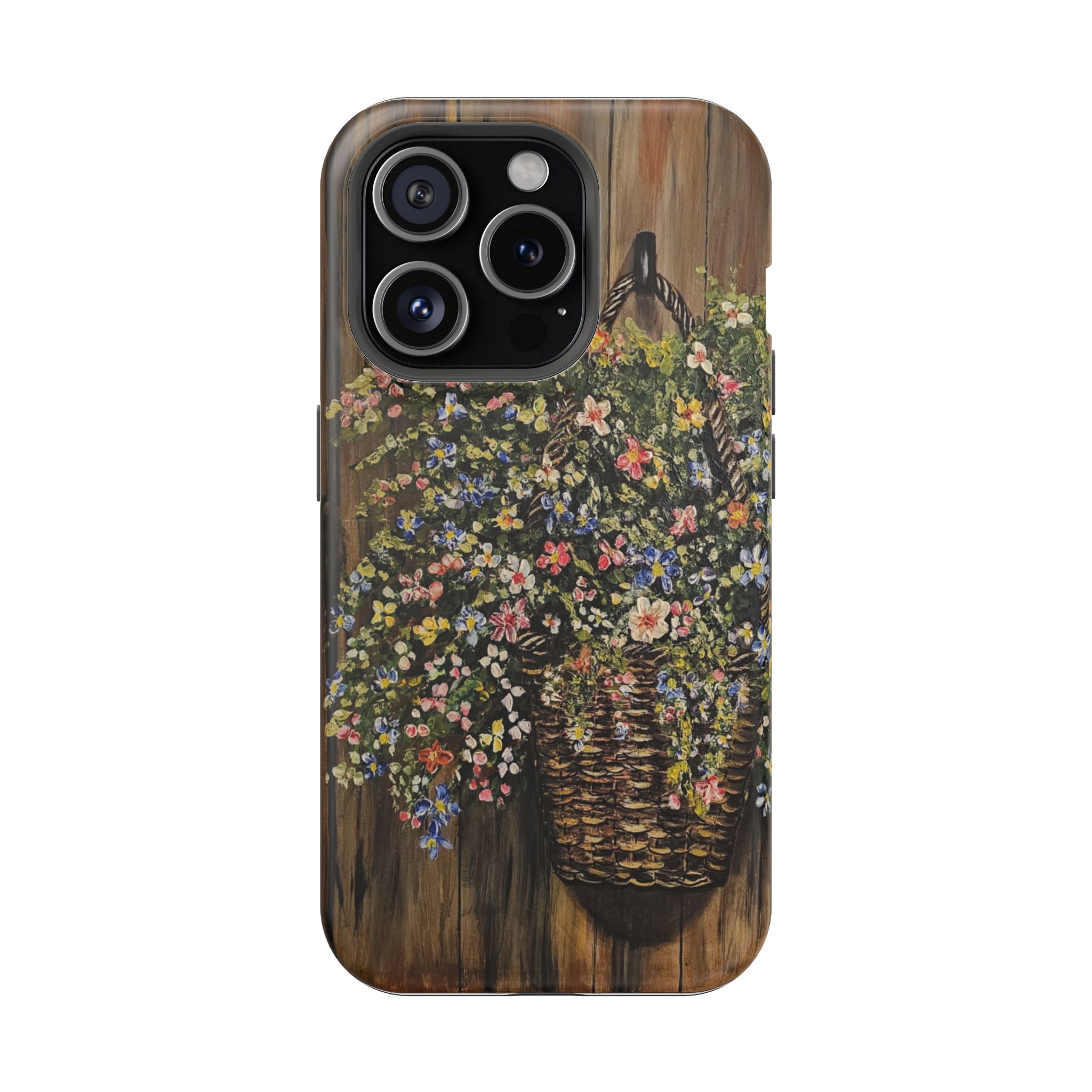 Floral Basket Phone Case — Magnetic Impact‑Resistant Floral iPhone Cover - Image 13