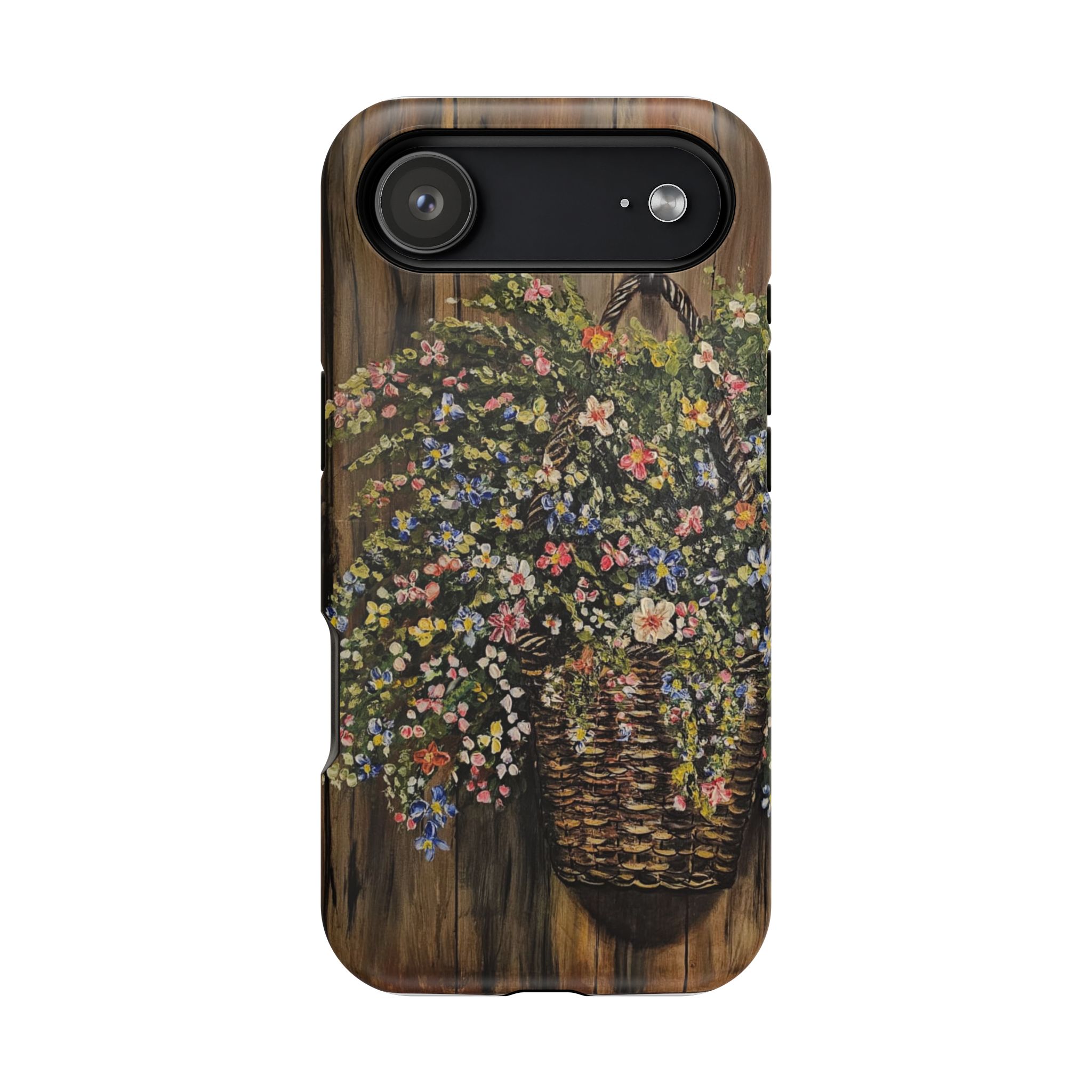 Floral Basket Phone Case — Magnetic Impact‑Resistant Floral iPhone Cover - Image 68
