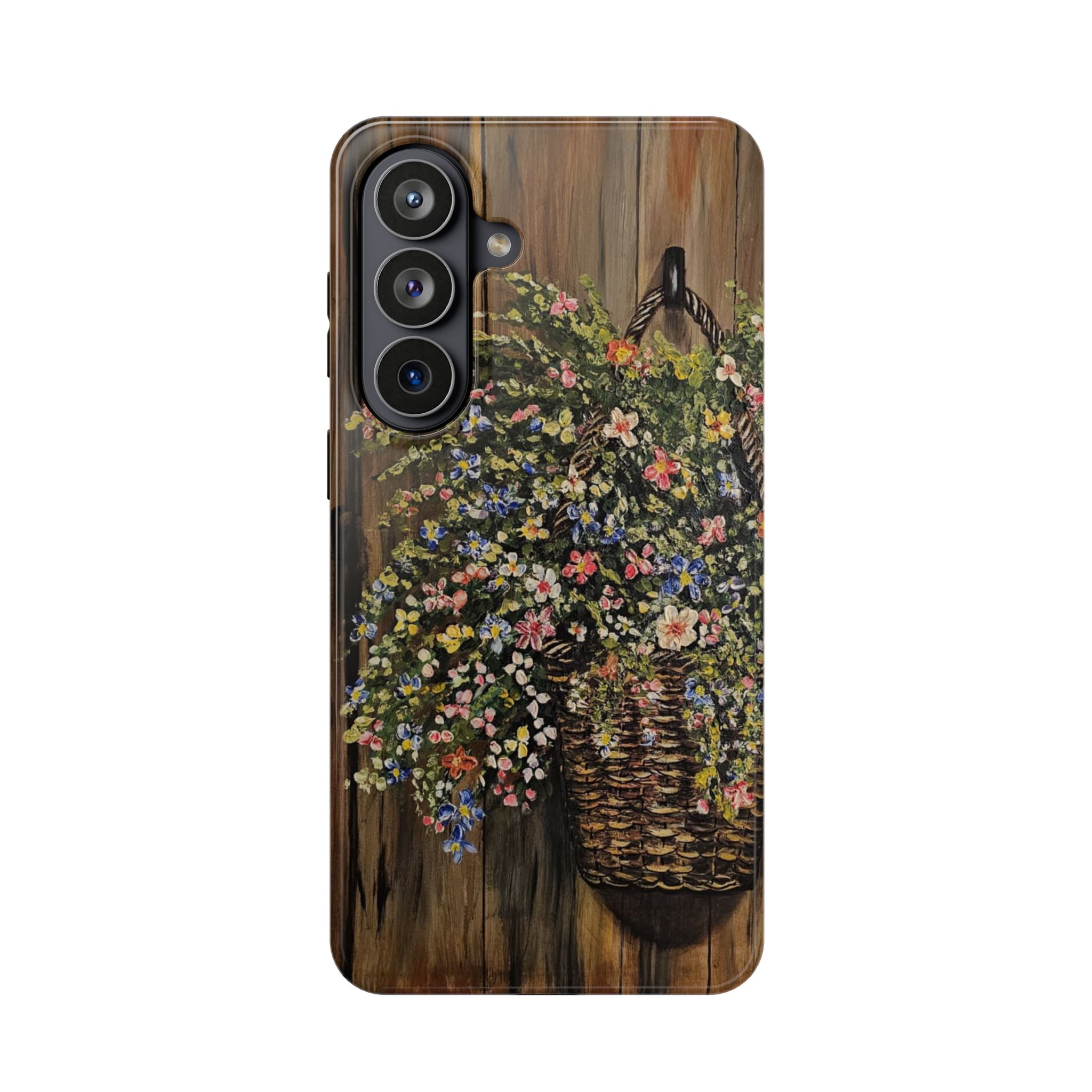 Floral Basket Phone Case — Magnetic Impact‑Resistant Floral iPhone Cover - Image 74