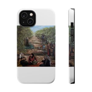 Olive Harvest — Magnetic Impact‑Resistant Phone Cover
