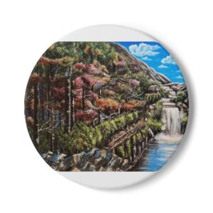 Bissan Waterfalls - Ceramic Coaster