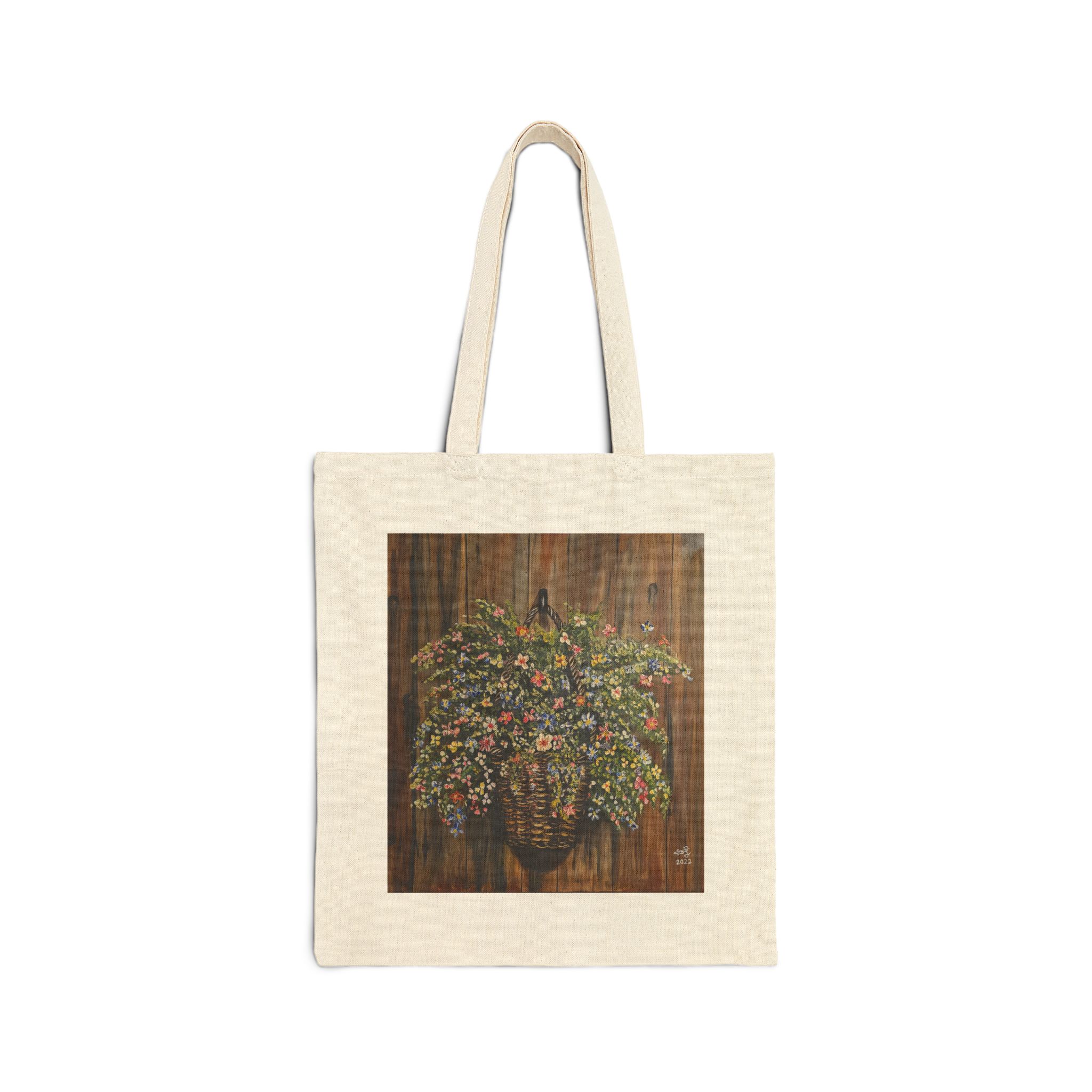 Basket of Blossoms - Tote Bag - Image 3