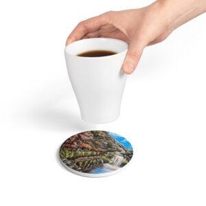 Bissan Waterfalls - Ceramic Coaster