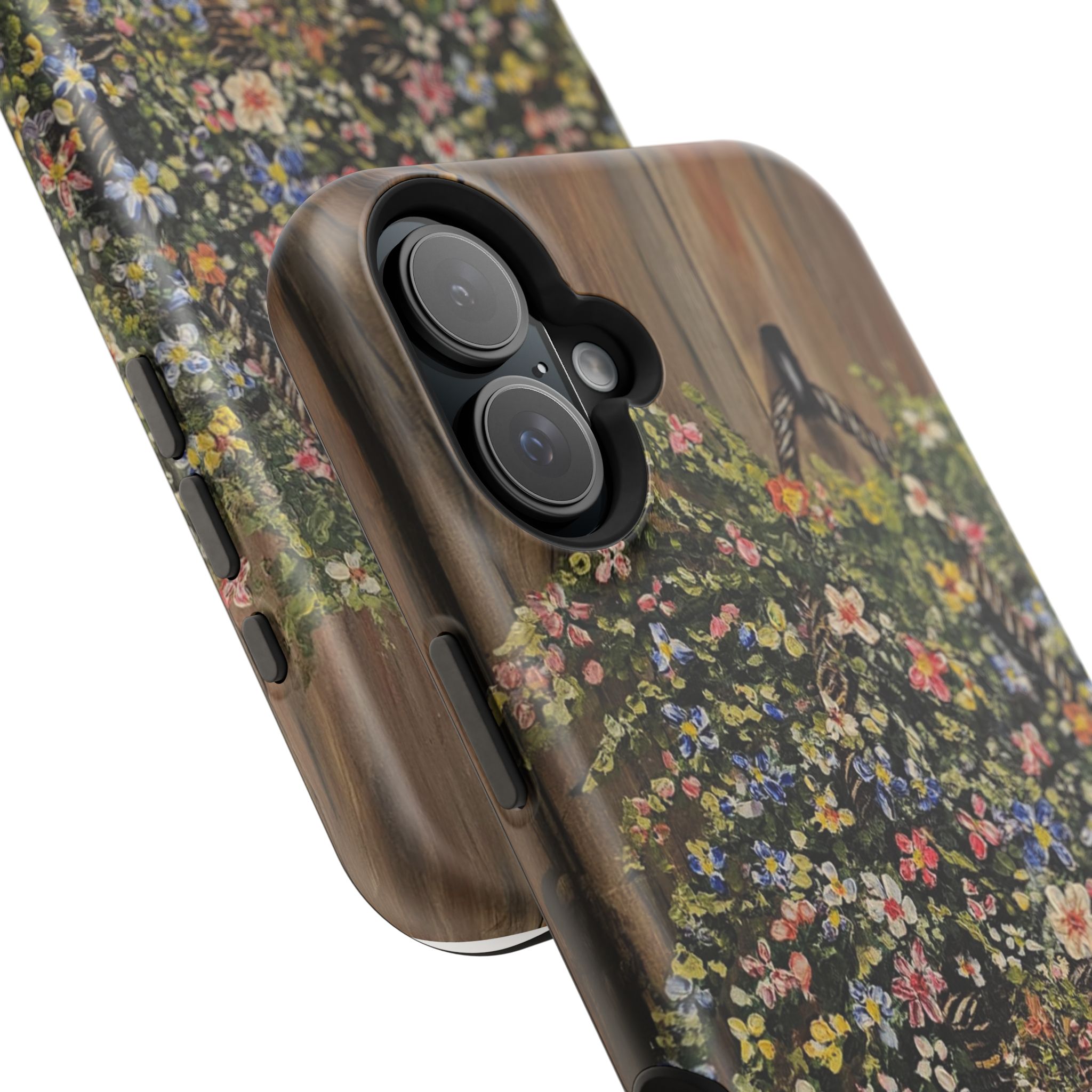 Floral Basket Phone Case — Magnetic Impact‑Resistant Floral iPhone Cover - Image 47