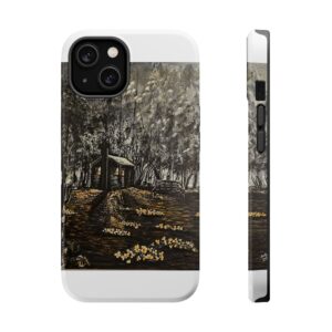 Golden Path — Magnetic Impact‑Resistant Phone Cover