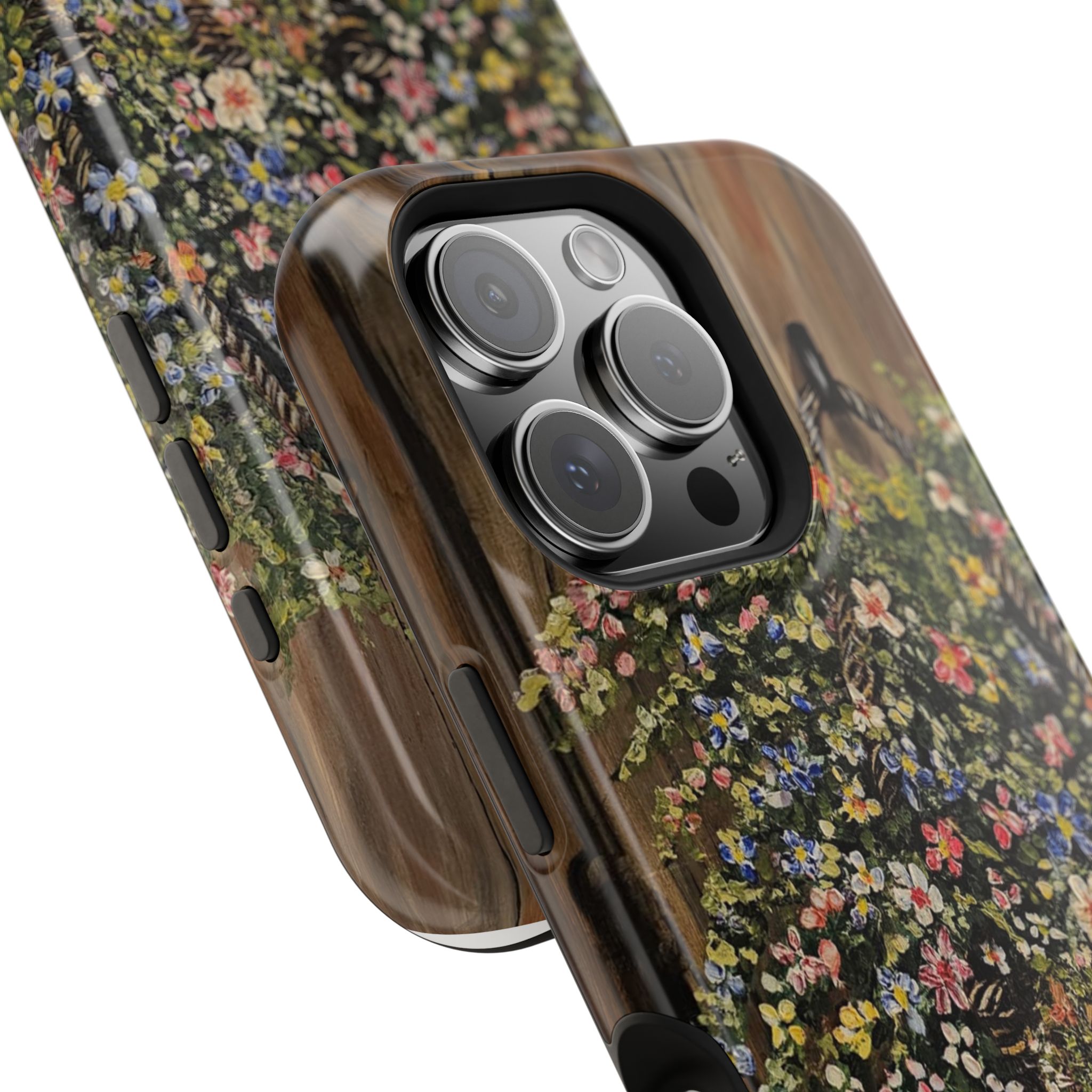 Floral Basket Phone Case — Magnetic Impact‑Resistant Floral iPhone Cover - Image 51