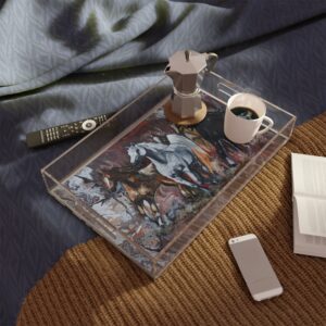 Purebred Horses - Acrylic Serving Tray