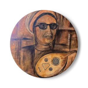 Um Kulthum - Ceramic Coaster