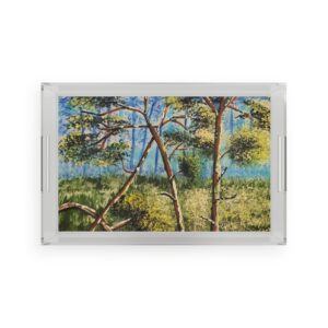 In The Woods - Acrylic Serving Tray