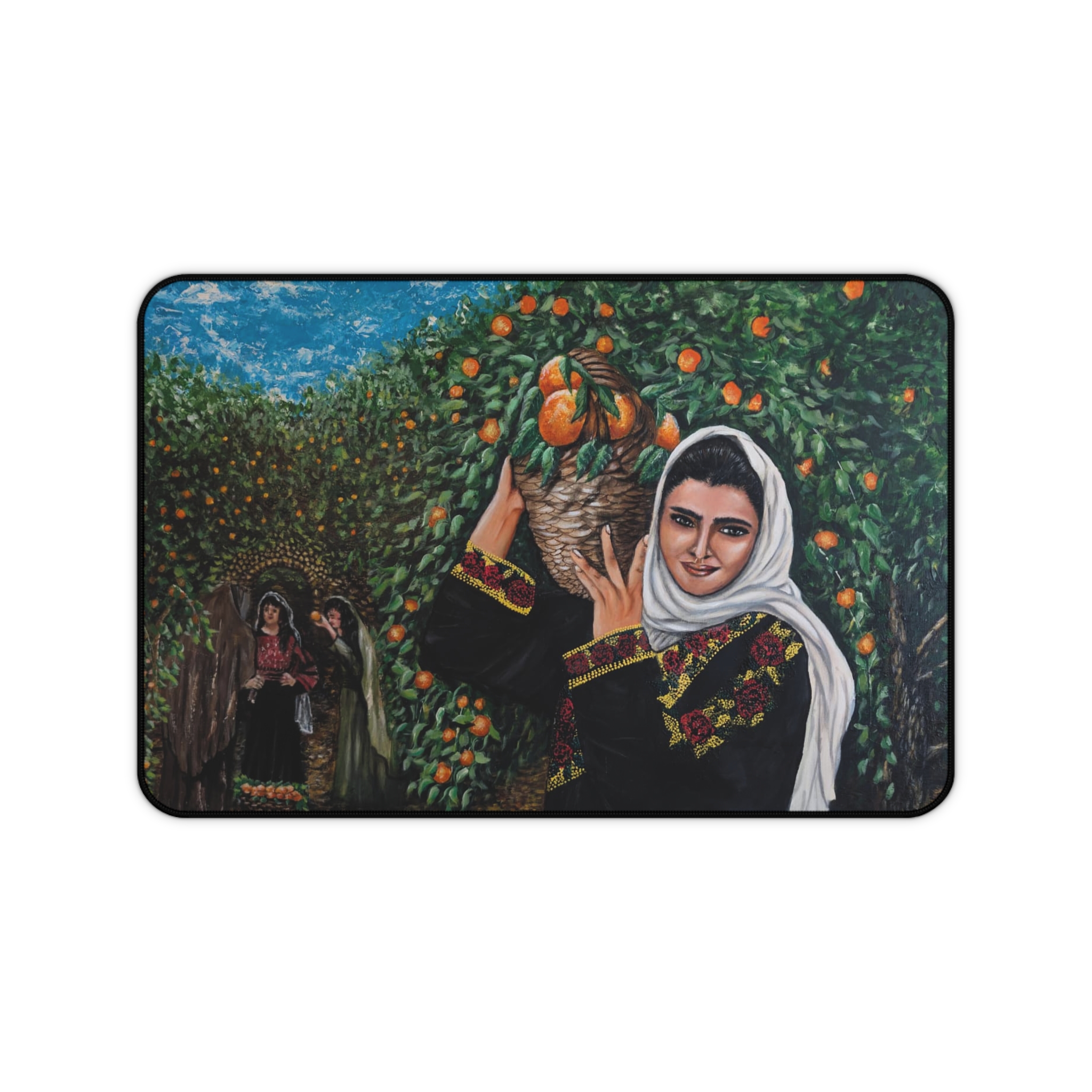 Jaffa Oranges - Desk Mat/Pad - Image 2
