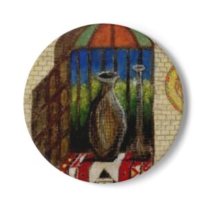 Majlis Window - Ceramic Coaster