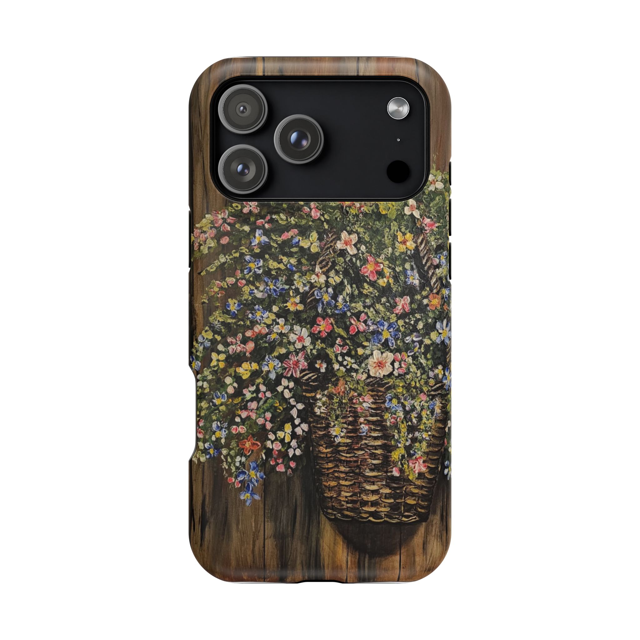 Floral Basket Phone Case — Magnetic Impact‑Resistant Floral iPhone Cover - Image 72