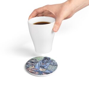 Bedouin Woman - Ceramic Coaster
