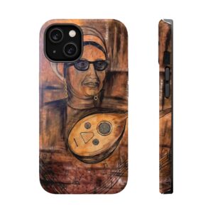 Um Kulthum — Magnetic Impact‑Resistant Phone Cover