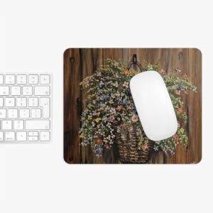 Basket Of Blossoms — Mouse Pad