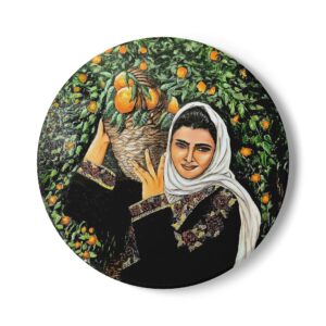 Jaffa Oranges - Ceramic Coaster
