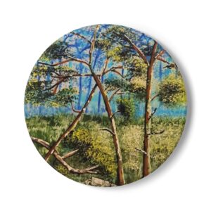 In The Woods - Ceramic Coaster