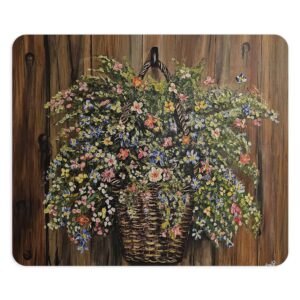 Basket Of Blossoms — Mouse Pad