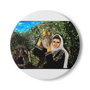 Jaffa Oranges - Ceramic Coaster