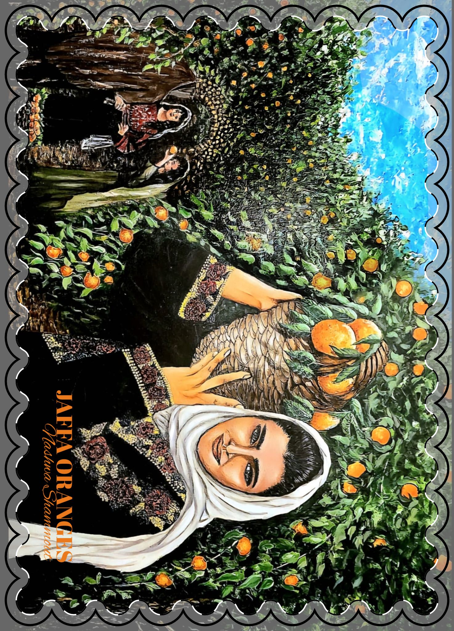 Jaffa Oranges — Blank Postcards with Envelopes - Image 6