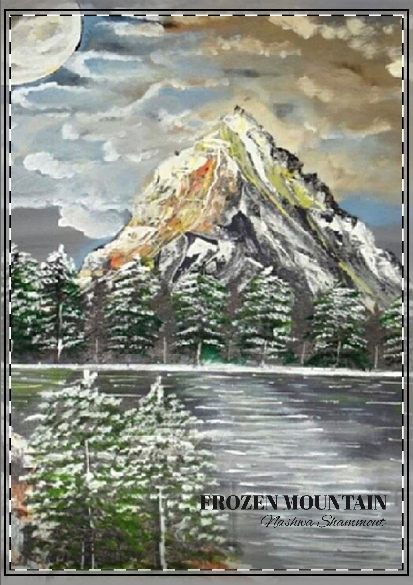 Frozen Mountain — Blank Postcards with Envelopes - Image 8